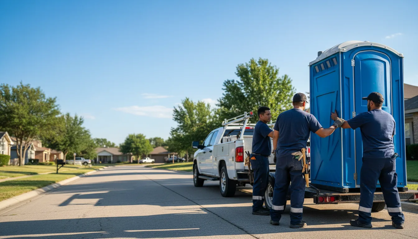 Portable Toilet Rental in Milan, KS near me
